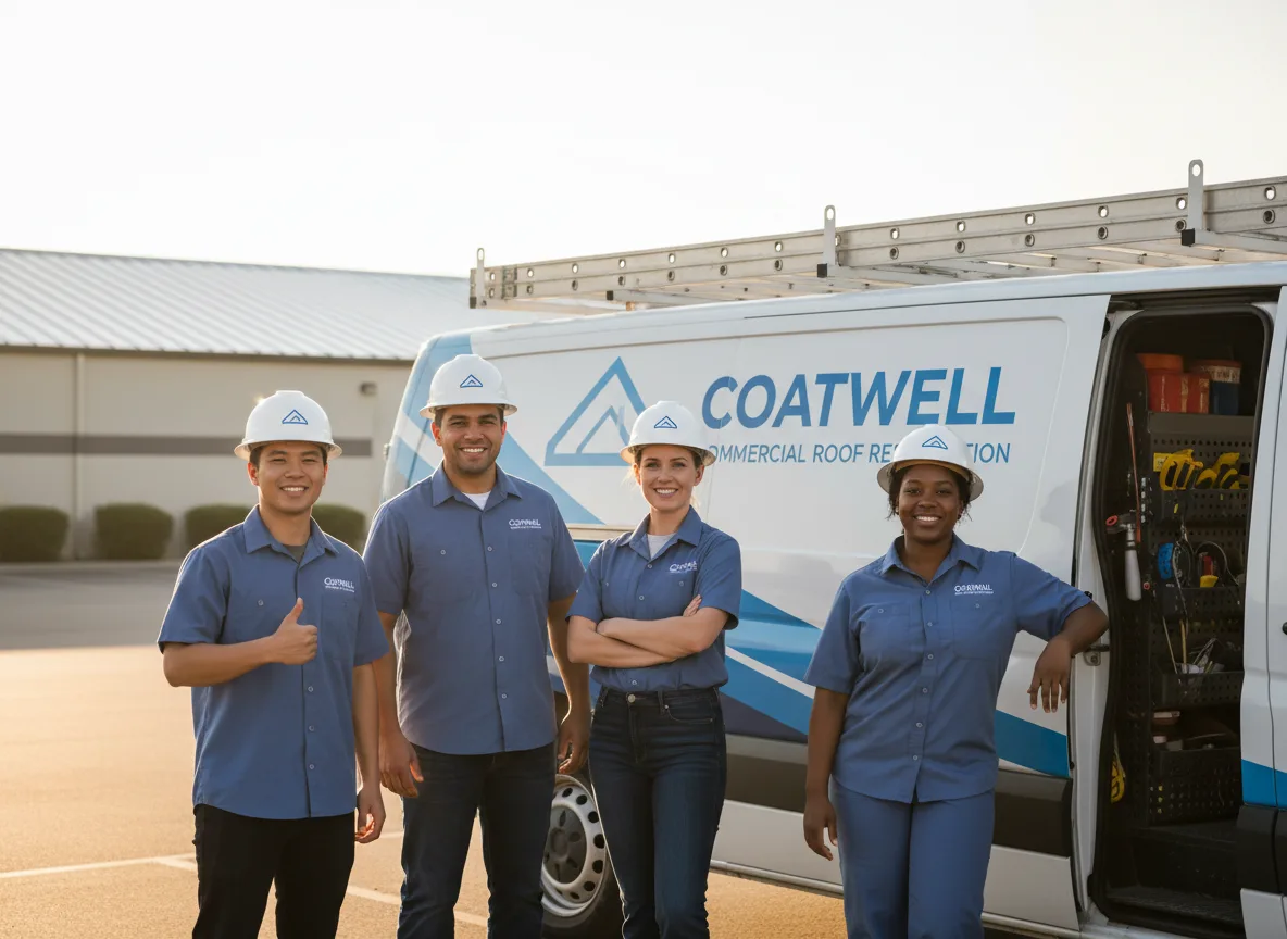 Commercial roof coating company in Westland, PA